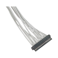 Harnais de câblage personnalisé Linksunet HRS Original 0.8mm Pitch DF52-14P-0.8C+DF52-2832PCF+UL1571-28AWG OD0.6MM