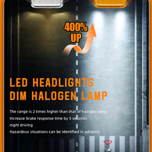 AKE V68T 24V 90W Phare LED H4 Personnalisé 6000K 9000Lm CSP 3570 Faro LED H1 Camion LED Lumières H7 Phare LED avec Cnabus - Product Image 3