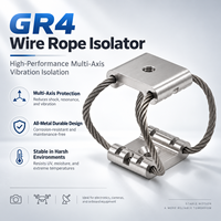 Gr4-13D-A photographie aérienne Drone cardan caméra Protection contre les vibrations isolateur excellent amortisseur pour hélicoptère
