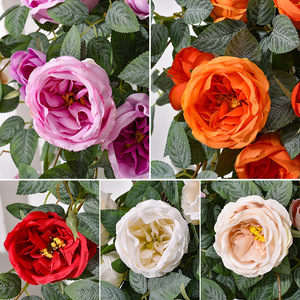 Guirnaldas de Rosas Artificiales Lanting, Flores de Seda para Colgar en la Pared, Alta Simulación, Decoración del Hogar, Accesorios de Fotografía - Product Image 4