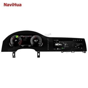 Navihua Digital Cluster With Car DVD Player Dual Screen Android Car Radio LCD Instrument for Audi Q7 2005-2015 <b>Auto</b> Radio - Product Image 2
