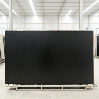 Dalle en pierre frittée antidérapante Sinostone Absolute Black 1600x3200, en porcelaine céramique polie et émaillée, pour table, décoration moderne maison et hôtel