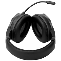 Produit tendance en gros Casque de jeu filaire Casque d'écoute en cuir PU avec microphone 2 en 1 antibruit pour ordinateur PC