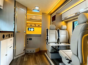 Autocaravana Todoterreno, Casa sobre Ruedas, Totalmente Equipada, con Cocina, para Viajes por Carretera, Vacaciones y Excursiones - Product Image 2