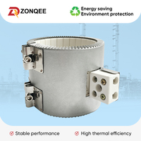 Isolateurs de résistance chauffante électrique industrielle personnalisés en forme d'anneau, bande chauffante en céramique pour matrice d'extrusion
