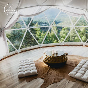 Tienda de Campañ<span class=keywords><strong>a</strong></span> Tipo Iglú Transparente para Glamping al Aire Libre, Domo Geodésico, Casa de Campañ<span class=keywords><strong>a</strong></span> con Baño para Hotel o Pequeños Eventos - Product Image 3