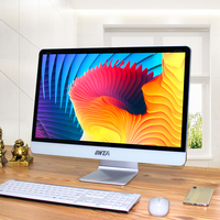 Ordenador de escritorio todo en uno de 19 pulgadas, procesador core I3 i5 i7, 4GB ram, 128GB SSD, 1TB HDD, todo en uno, con pantalla táctil