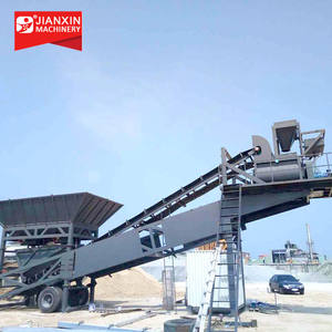 Centrale à béton mobile compacte YHZS35 pour un transport facile - Product Image 5