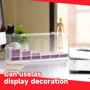 Dispensador de Sobres de Cartas Coleccionables de Acrílico Transparente, Caja de Almacenamiento de Cartas TCG, Organizador de Sobres de Cartas para Exhibición de Colección - Product Image 3