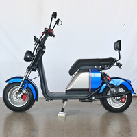Scooter tout-terrain Citycoco 1000-2000W, autonomie 40-60 km, double vitesse, vélo électrique vintage à deux roues pour adultes SHANSU SS-701