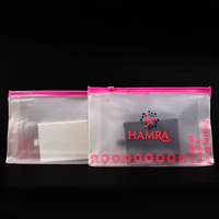 Bolsa de Plástico con Cierre Personalizada con Logotipo Impreso, Bolsa de PVC Esmerilada para Envasado de Ropa, Bolsa con Cierre para Cosméticos, Trajes de Baño, Joyería