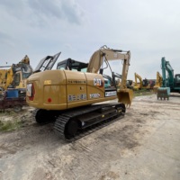 Excavadora de cadenas usada Caterpillar CAT313D2GC de 13 toneladas, alta eficiencia, bajo consumo de combustible, lista para enviar