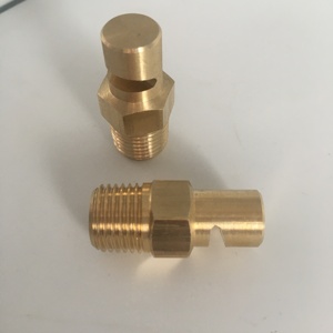 Buse de pulvérisation à jet large et plat en laiton pour la suppression de la poussière dans les mines de charbon - Product Image 2