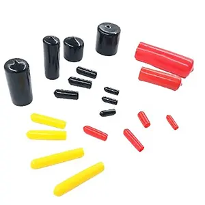 Rubber Protective Cover Rubber Plug Soft PVC Thread Protection Dust-proof End cover