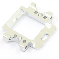 Soporte de Brazo de Control Inferior Trasero de Aleación de Aluminio 102061, Pieza de Actualización Universal 02021 para Vehículo Eléctrico 1/10