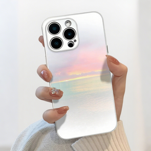 Coque <span class=keywords><strong>Hybride</strong></span> Personnalisée à Dégradé par Transfert Thermique, Cadeau pour Couple pour iPhone <span class=keywords><strong>15</strong></span> Pro Max et Pro - Product Image 1