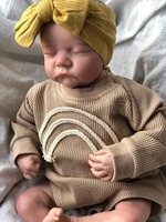 Poupée Reborn réaliste de 18 pouces en vinyle souple, jouet pour enfants, cadeau, vente en gros, personnalisable