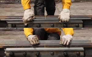 रेल खंडों के संरेखण की जांच के लिए 1 मीटर 1.5 मीटर 2 मीटर सीधे किनारे - Product Image 6