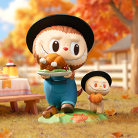 100% Authentique pour MART LABUBU'S MONSTERS Figurine de Thanksgiving en PVC Boîte Mystère à Collectionner pour Ornement d'Halloween pour Filles