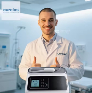 Terapi <span class=keywords><strong>Ultrasound</strong></span> multifungsi 1mHz 3mHz, alat pijat pereda nyeri sendi dan relaksasi - Product Image 5