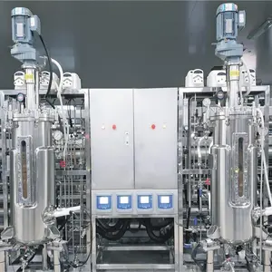 Yocell bioreaktor ganda baja tahan karat 1000l
