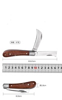 Élagage greffage couteau professionnel pliant jardin Cutter ciseaux semis outil