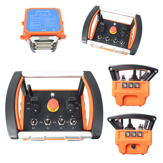Universal Wireless Rechargeable Joystick Remote Control Suitable for Various Types of Hoists Excavators and Similar Machinery