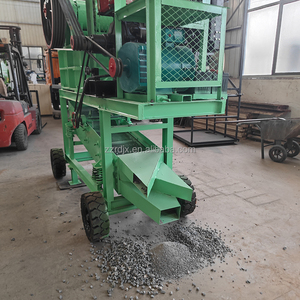 Di động nhỏ Máy Nghiền hàm dưới máy nghiền hàm với sàng lọc rung máy nghiền đá nóng Châu Phi - Product Image 5