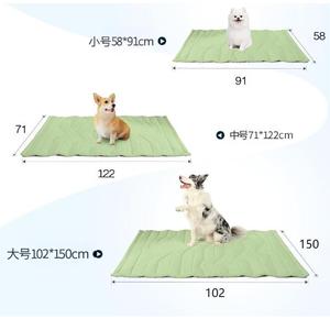 Dog <b>Cooling</b> <b>Pad</b> Rectangle Polyester Fiber Fill Hand Wash Pet Mat For Dog Custom Colors - Product Image 4