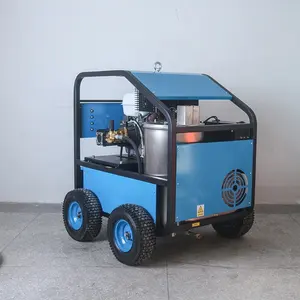 BISON electric mobile machine 4000 psi 4 gpm 110v hot water high pressure washer for sale