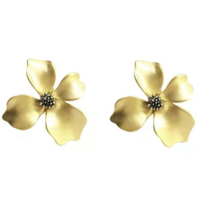 Eleganti Orecchini a Perno a Forma di Giglio per Donne, Stile Forestale, Gioielli per Uso Quotidiano - Product Image 5