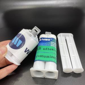 WBG Etiqueta Personalizada, Cartucho de Silicona, Pegamento Adhesivo AB, Jeringa, Ámbar, Luz, Paquete, 5G, 10g, 15g - Product Image 2