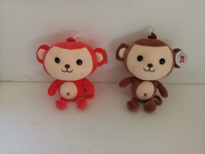 Venta caliente <span class=keywords><strong>de</strong></span> moda personalizada <span class=keywords><strong>mono</strong></span> gordito <span class=keywords><strong>cabeza</strong></span> grande marrón peluche suave juguete único regalo <span class=keywords><strong>de</strong></span> cumpleaños para niños y niñas - Product Image 2