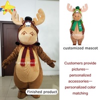 Funtoys OEM personnalisé mascotte personnage de dessin animé animal fruit marche costume de mascotte personnalisé pour marque adulte Halloween Traje