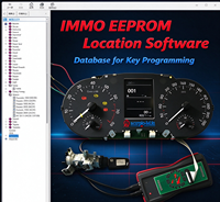 IMMO 오프 EEPROM 위치 소프트웨어 |   키 메이커 프로그래밍을 위한 원본 허용된 트랜스폰더 데이터, 전체 IMMO 오프 데이터베이스