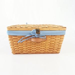Wicker Braid Receives <b>Basket</b> Cloth ART Sundry Storage Braid <b>Basket</b> Grass Braid Receives <b>Basket</b> PE Polyester Multifunction Single - Product Image 1