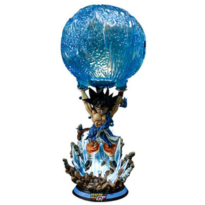 Jouets en résine PVC de haute qualité <span class=keywords><strong>Action</strong></span> & toy 53cm avec lumière pour la décoration Ultra Instinct Spirit <span class=keywords><strong>bombe</strong></span> DBZ figurines anime Son Goku - Product Image 1