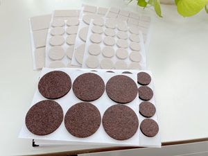 Настраиваемые размеры клейкие войлочные прокладки Белые коричневые черные мебельные защитные войлочные прокладки - Product Image 2