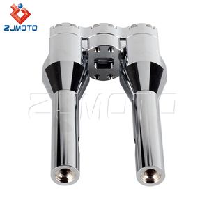 Pince de guidon de moto de 1 "6"- 12 "+ 1" pour Harley Road <span class=keywords><strong>Electra</strong></span> Glide Street Fat Bob Fatboy FLHT FLTR FLHR - Product Image 3