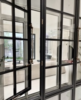 Ventanas Abatibles Populares de Gran Venta con Rotura de Puente Térmico, Triple Vidrio y Aislamiento Térmico con Rejillas Decorativas