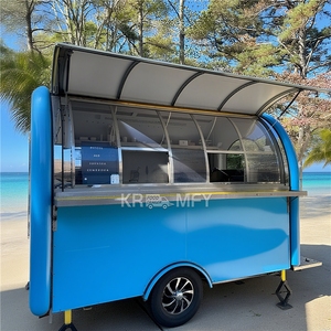 Chariot de vente mobile, camionnette de restauration rapide, kiosque de rue, camionnette à café, remorque alimentaire mobile - Product Image 6