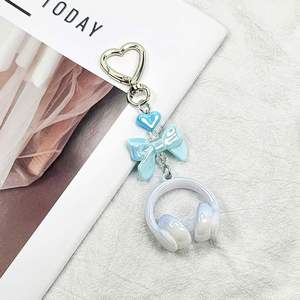 Creative Three-dimensional Keychains Pendants Bags Headphones Ornaments Best Friend <b>Gifts</b> - Product Image 2