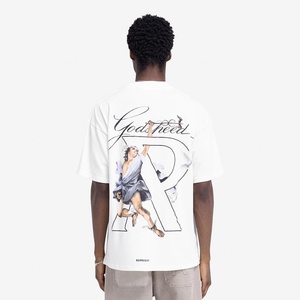 Camisetas Extra Grandes para Hombre, 100% Algodón, Tejido Sólido, Lavado Vintage, Personalizables con Serigrafía, 300 Gramos, Alta Calidad - Product Image 5