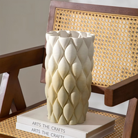 Grille en céramique imprimée en 3D, ornement décoratif haut de gamme style Ins