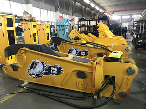 กรรไกรตัดเศษเหล็กไฮดรอลิกคุณภาพสูง 20 ตัน แบบหมุนได้ สำหรับรถขุด CAT320 - Product Image 4