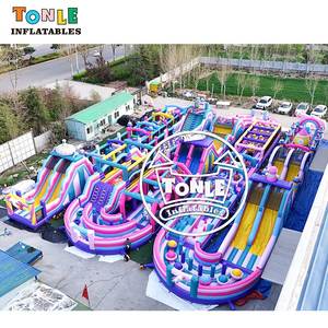 2026 TONLE Pista de Obstáculos Inflable Comercial Personalizada en Forma de S con Temática Espacial de Ensueño para Alquiler en Fiestas - Product Image 6
