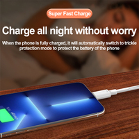 Cable USB a Tipo C de Carga Súper Rápida de 66 W y 6 A, Cable de Carga para Teléfono de Alta Corriente de 65 W, Duradero, de TPE, para Teléfonos Inteligentes