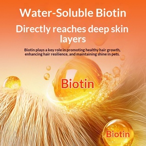 Tabletas de Aceite de Pescado con D-Biotina para Perros y Gatos, <span class=keywords><strong>Salud</strong></span> de la Piel y el Pelaje, Apoyo Inmunológico, Nutrición Profunda, Suplemento Anticaída del Pelo - Product Image 3