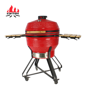 Barbecue et fumoir au charbon de bois de 26 pouces, chariot robuste avec étagères latérales et grilles en acier inoxydable pour la cuisson en extérieur sur la terrasse - Product Image 4