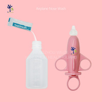 Service OEM ODM Marque Privée – Seringue Nasale Bébé 10ml sous Blister – Laveur de Nez pour Nourrissons – Design Avion – Certification CE